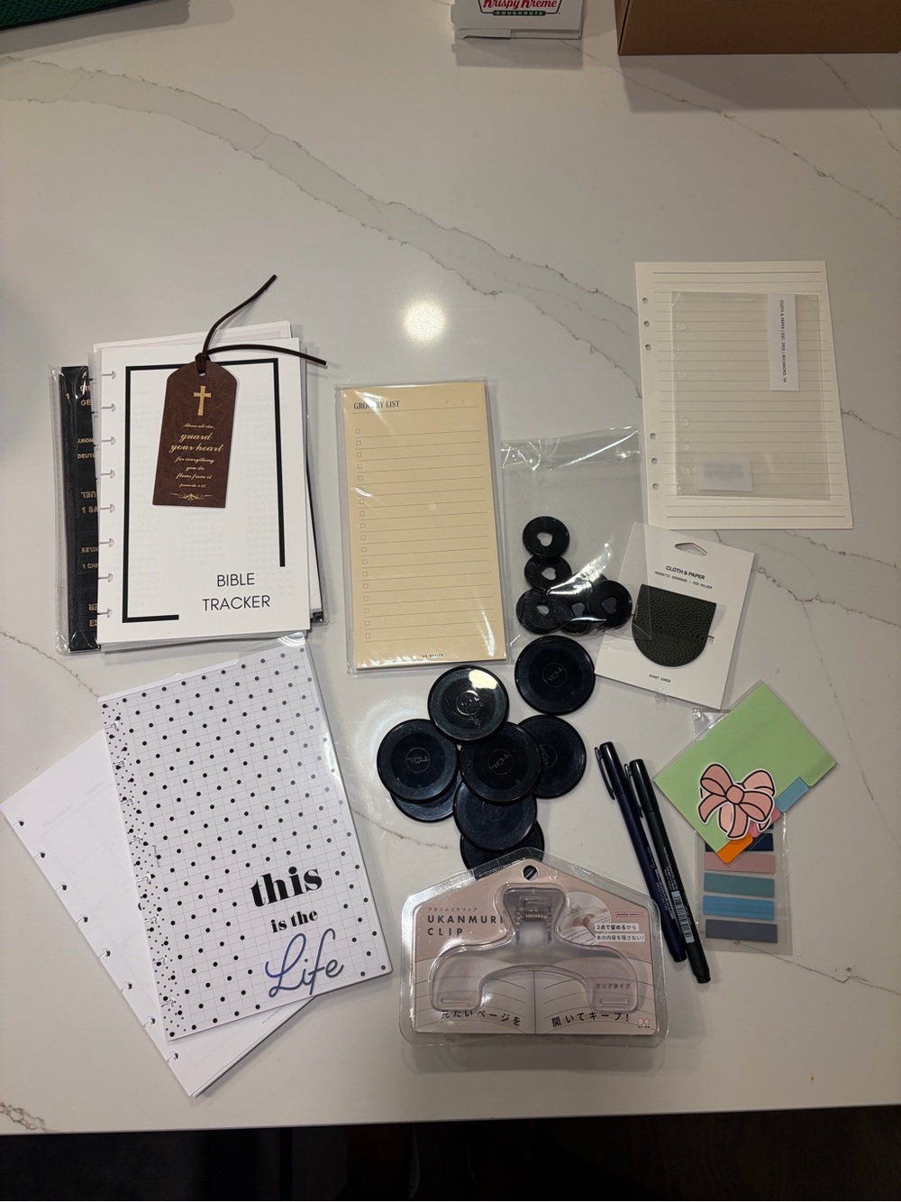 Half Letter Planner Accessories